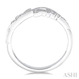 1/20 ctw Round Diamond Wedding Band in 14K White Gold