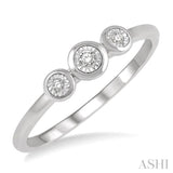 Three Stone Diamond Promise Ring