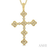 Cross Diamond Fashion Pendant