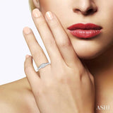 Oval Shape Lovebright Diamond Promise Ring