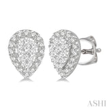 Pear Shape Lovebright Essential Diamond Earrings