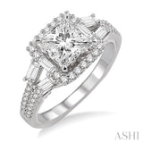 Semi-Mount Diamond Engagement Ring