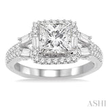 Semi-Mount Diamond Engagement Ring