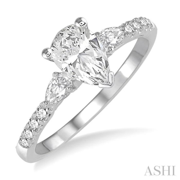 Elegant Diamond Ring 001-140-01426 14KW - Ring Settings | J. Thomas  Jewelers | Rochester Hills, MI