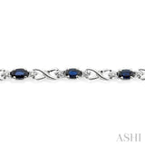 Gemstone & Diamond Bracelet