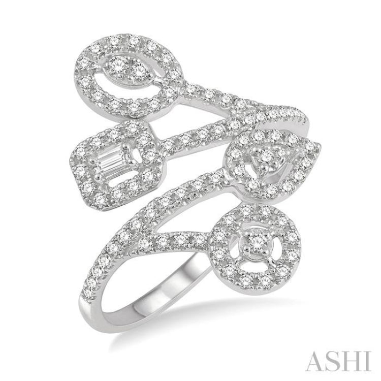Diamond Rings, 14k Diamond Ring, 14k Two Tone Rose Gold & White Gold Diamond  Fashion Ring, Promise Rings, Stackable Rings, Size 7, R1082 - Etsy Sweden