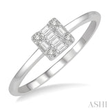 Petite Baguette Diamond Fashion Ring