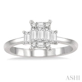 Fusion Diamond Engagement Ring