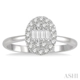 Oval Shape Diamond Fashion Ring