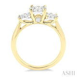 3 Stone Lovebright Essential Diamond Ring