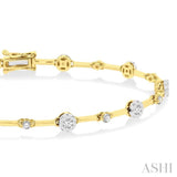 Lovebright Diamond Bar Link Bracelet