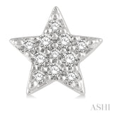 Star Petite Diamond Fashion Earrings